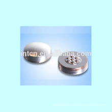 welding components button contact silver point